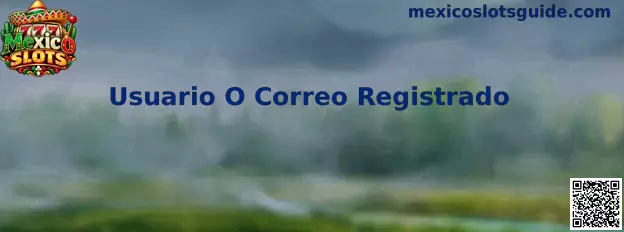 Guía visual para identificar el usuario o correo registrado al iniciar sesión en Mexico Slots