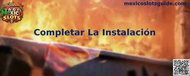 Referencia visual de Mexico Slots para completar la instalación de una aplicación de tragamonedas en el celular